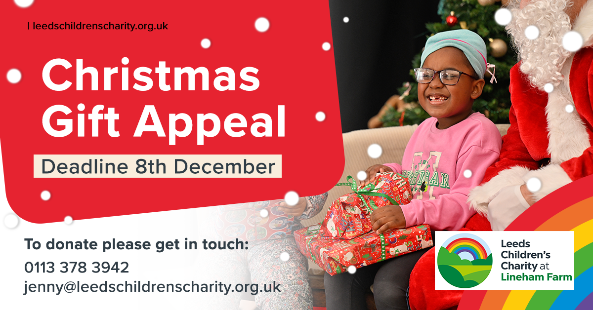 Christmas Giving Event At Lineham Farm | Leeds Children’s Charity