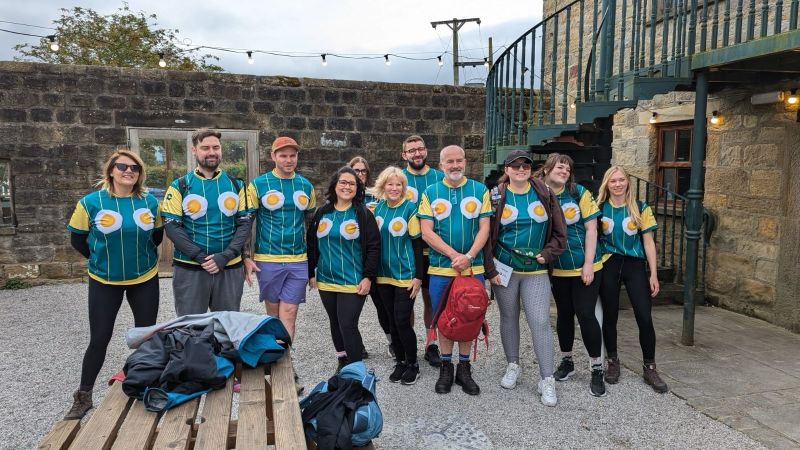 Great Leeds Walk participants 